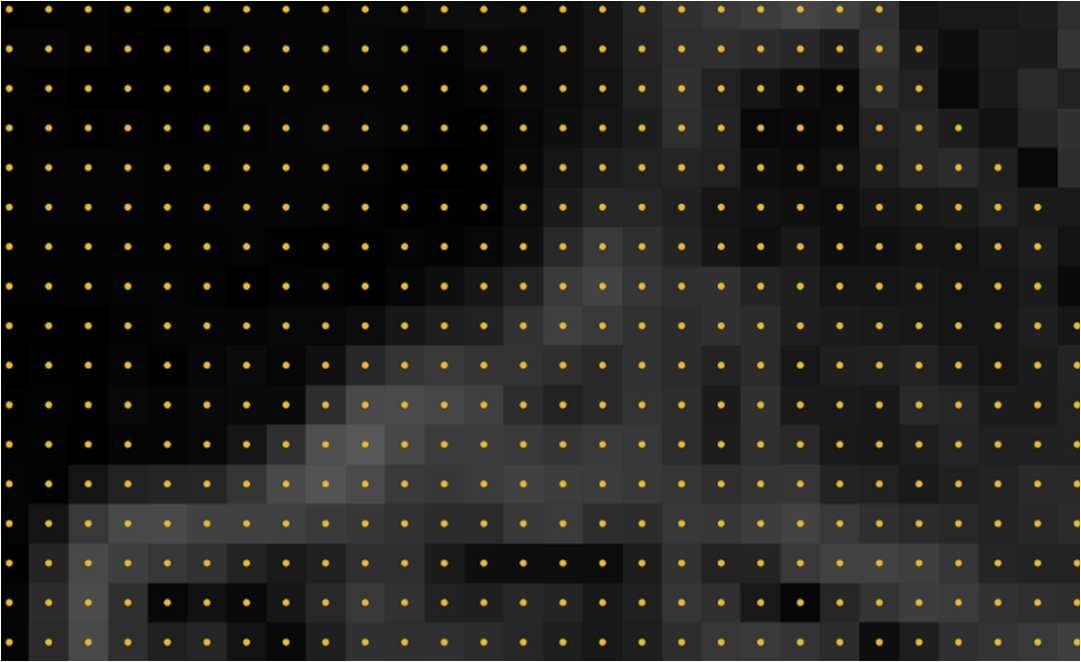 Solar potential point grid